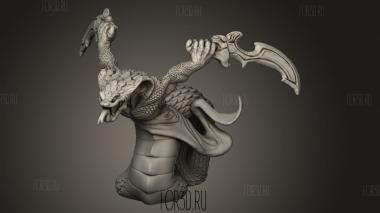 Юань Ти Мерзость 3d stl модель для ЧПУ