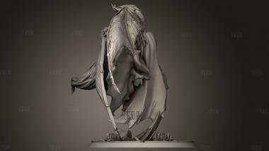 Граф Альфред и Альбатрос 3d stl модель для ЧПУ