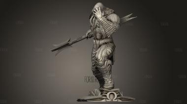 Скульптура Дарксайда 3d stl модель для ЧПУ