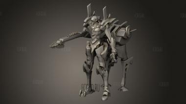 Ева Алегорика 3d stl модель для ЧПУ