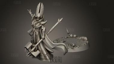 Эльфы Вечных Вершин II Марлахарнский Молот Разящий 3d stl модель для ЧПУ