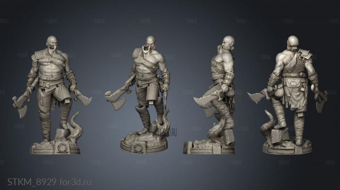 Kratos com stl model for CNC