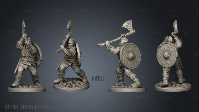 Midgard Viking stl model for CNC