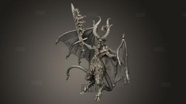 Дьявол 3d stl модель для ЧПУ