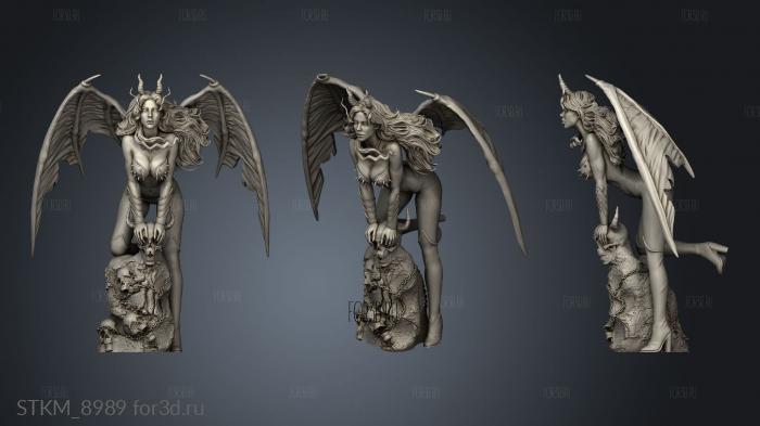 Hellwitch out stl model for CNC