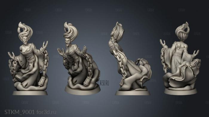 Characters BANSHEE stl model for CNC