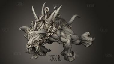 СУЩЕСТВО ОСЕДЛАЛО 3d stl модель для ЧПУ