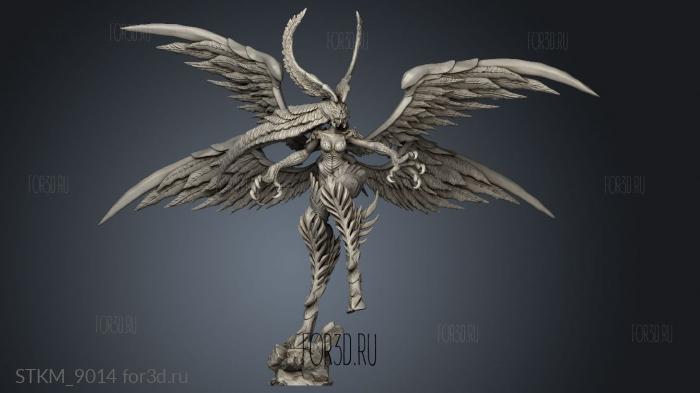 Garuda stl model for CNC