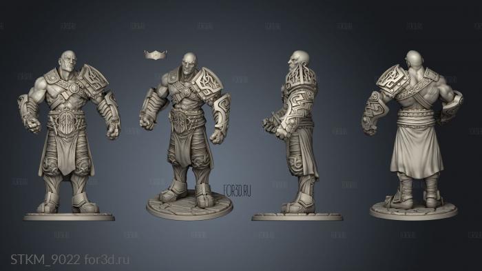 Kargath Goliath stl model for CNC