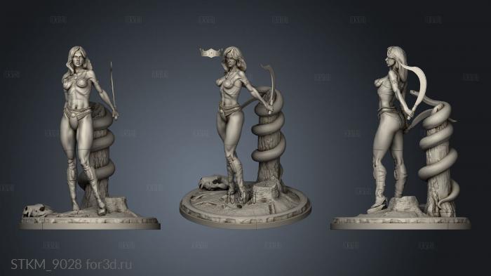 Realms Aspan lohia fantasy stl model for CNC