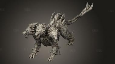 Цербер из Ада 3d stl модель для ЧПУ