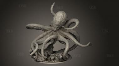 Корабль Кракена 3d stl модель для ЧПУ