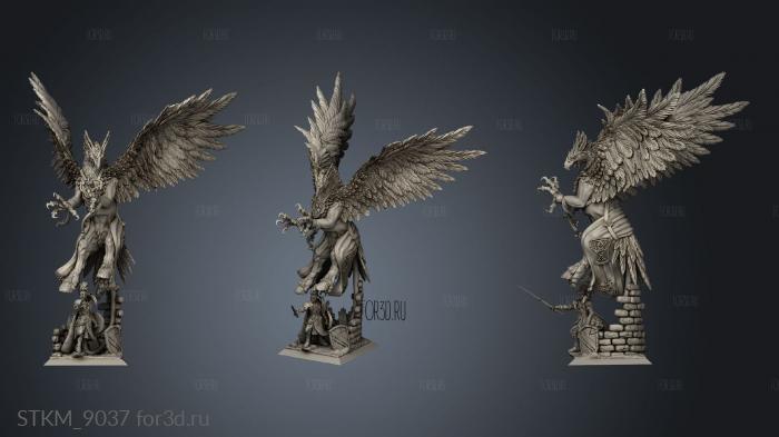 Loyalty Gift Sept GRYPHON HIPPOGRYPH DUKE stl model for CNC