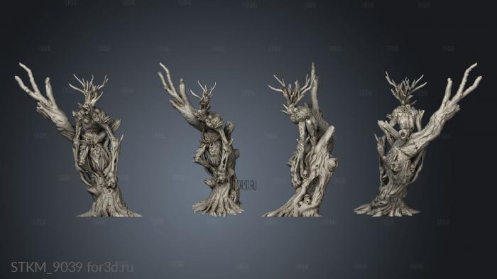 Tree Spirit Undeath stl model for CNC