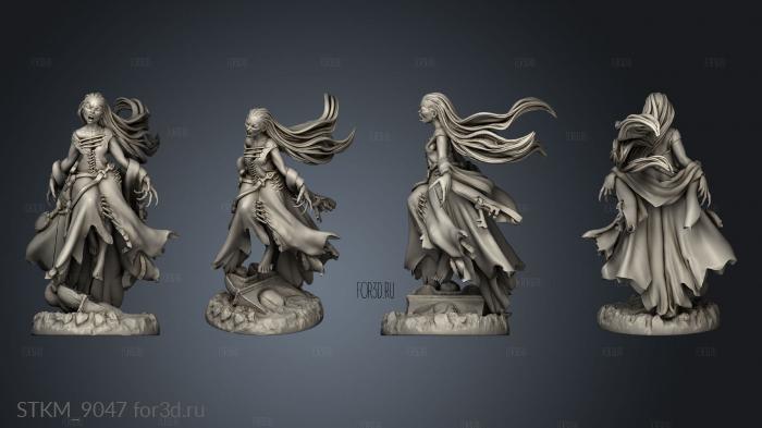 The Evernight Banshee stl model for CNC