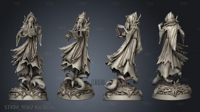 Enemies Chaos Magician stl model for CNC