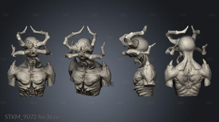 Demon One stl model for CNC