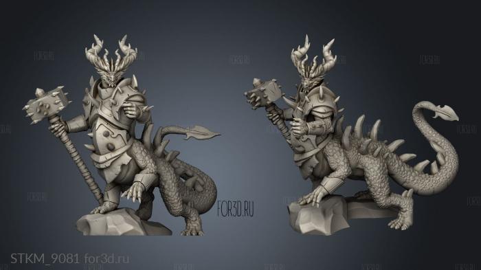 Bloodfields Vile Dragonborn Dragoth Ro Dah stl model for CNC