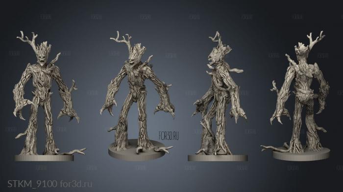 Ents ent stl model for CNC