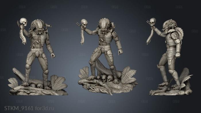 predator Jungle Hunter stl model for CNC