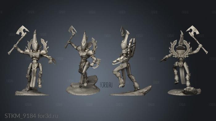 spirit executioner scenic stl model for CNC