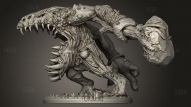 Тролль-фьорд 3d stl модель для ЧПУ
