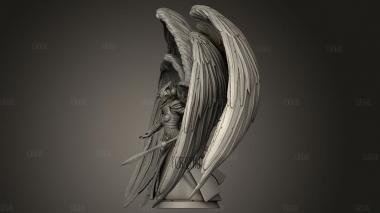 Далия Энджел 3d stl модель для ЧПУ