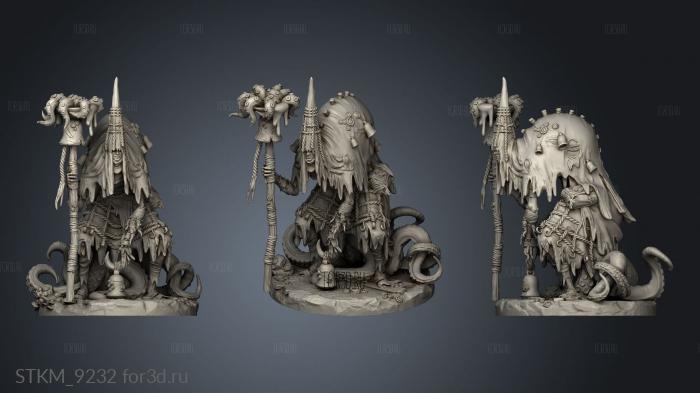 The Goroth Abyssal Pastors Pastor stl model for CNC