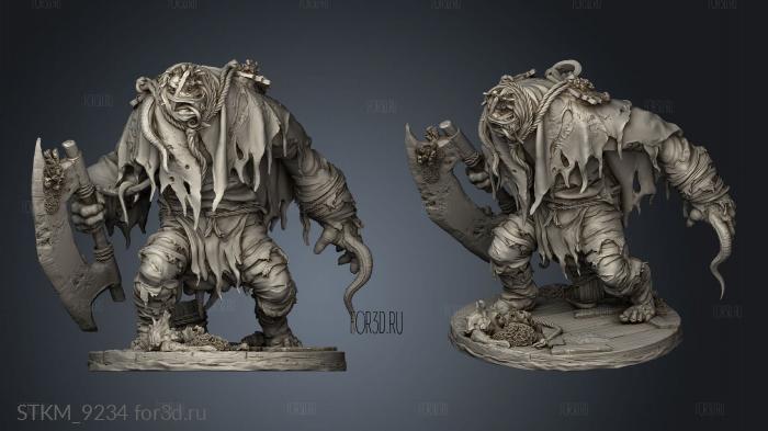 The Goroth Shamblers stl model for CNC