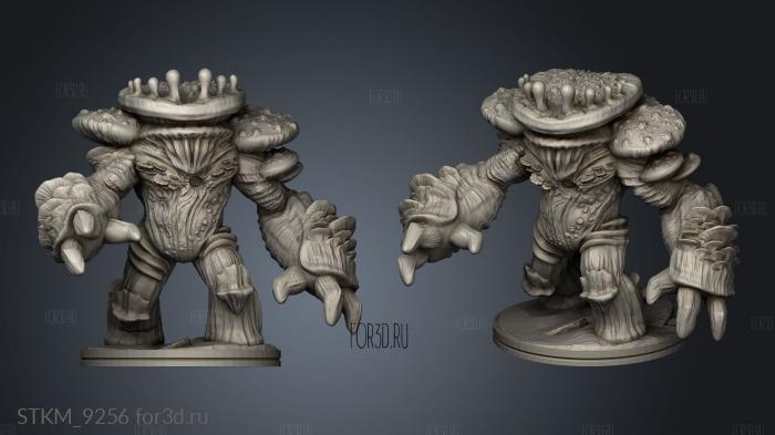 MYCONID BEHEMOTH stl model for CNC