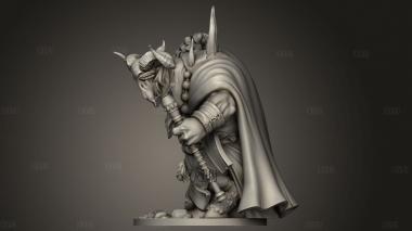 Чернокнижник Минотавр 3d stl модель для ЧПУ