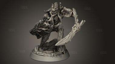 Древесина Оазиса Возрождается 3d stl модель для ЧПУ