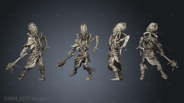 The Gorgon Catacombs Embed Humanb stl model for CNC