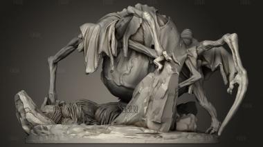 Распухший 3d stl модель для ЧПУ