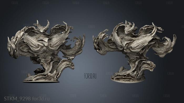 Aspects Terra Greater Water Elemental stl model for CNC