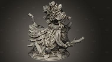 Тающая Мертвая Падающая Луна Брисини 3d stl модель для ЧПУ