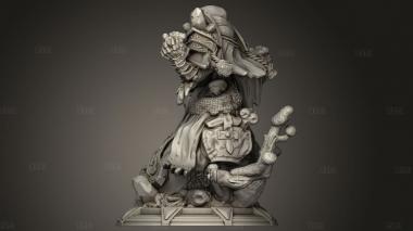 Тающая Мертвая Падающая Луна Брисини 3d stl модель для ЧПУ