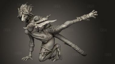 Атласные сказки из сада Карин Тир Фьюри файтеррат 3d stl модель для ЧПУ