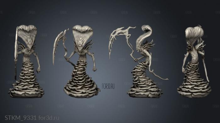 Caves Despair Fungus King stl model for CNC