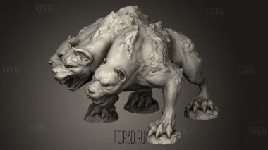 Цербер 3d stl модель для ЧПУ