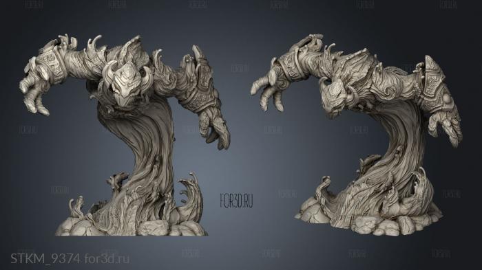 Ancient Water Elemental The Darkfathom stl model for CNC