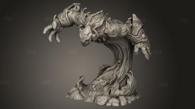 Древний Элементаль Воды Темная Бездна 3d stl модель для ЧПУ