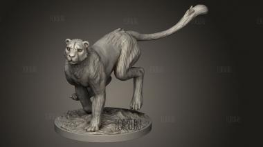 Животные ДЛЯ Гепарда 3d stl модель для ЧПУ
