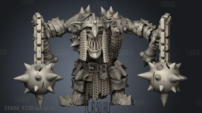 goblin hero stl model for CNC