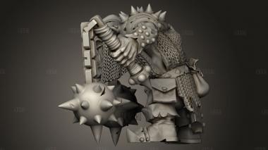Герой-гоблин 3d stl модель для ЧПУ