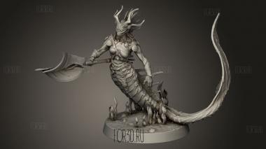 Бездонный Змей 3d stl модель для ЧПУ