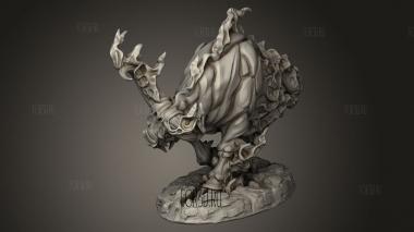 Огненный Бык 3d stl модель для ЧПУ