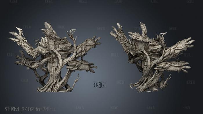 Aspects Terra Greater Earth Elemental stl model for CNC