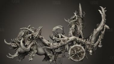 Колесница Дикого Лорда 3d stl модель для ЧПУ