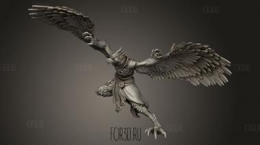 Зверолюди Гарпии 3d stl модель для ЧПУ